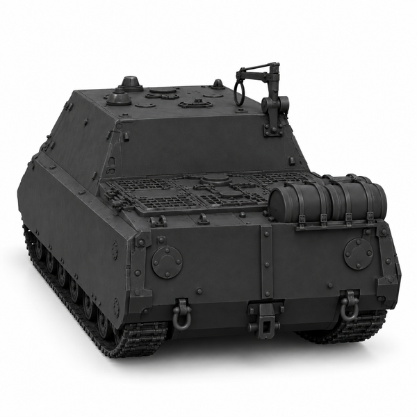 SSMODEL 1/72 1/144 Multi Scale Sturmmaus tank Resin MODEL KIT TSS0469