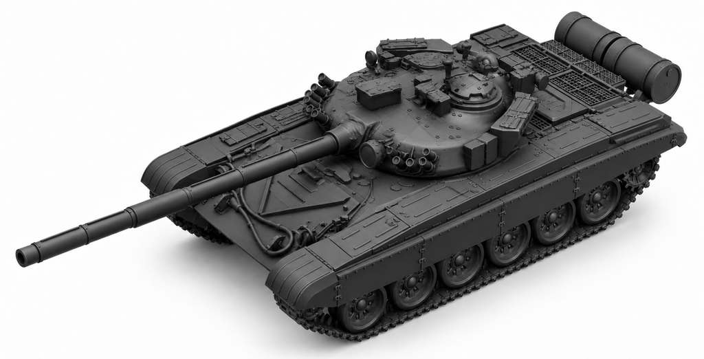 SSMODEL 1/72 1/144 Multi Scale  T-72A tank Resin MODEL kit TSS0300