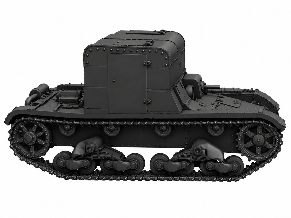 SSMODEL 1/72 1/144 Multi Scale TP-26 tank Resin Model Kit TSS0075
