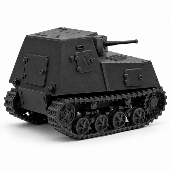SSMODEL 1/72 1/144 WWII KhTZ-16 Tractor Tank Improvised Resin Model Kit TSS1253