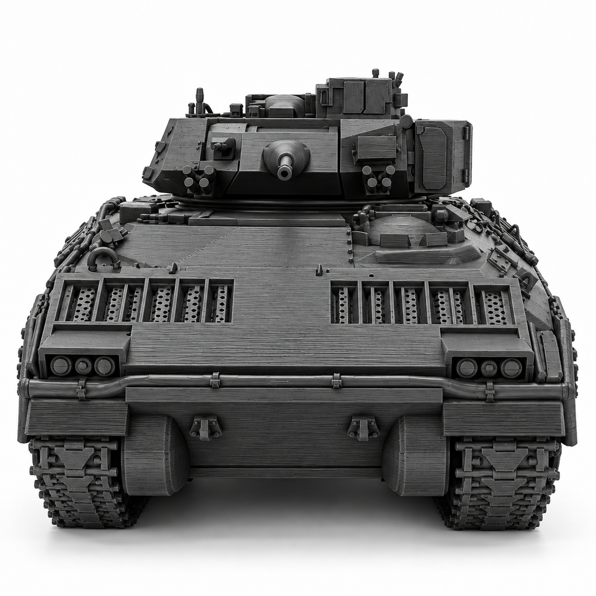 SSMODEL 1/72 1/144 Multi Scale Bradley M3 CFV Tank Resin Model Kit TSS0715 — detail view 2