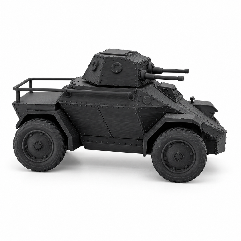 SMODEL 1/72 1/144 WWII Hungarian 39M Csaba Armoured Car Resin Model Kit TSS1217