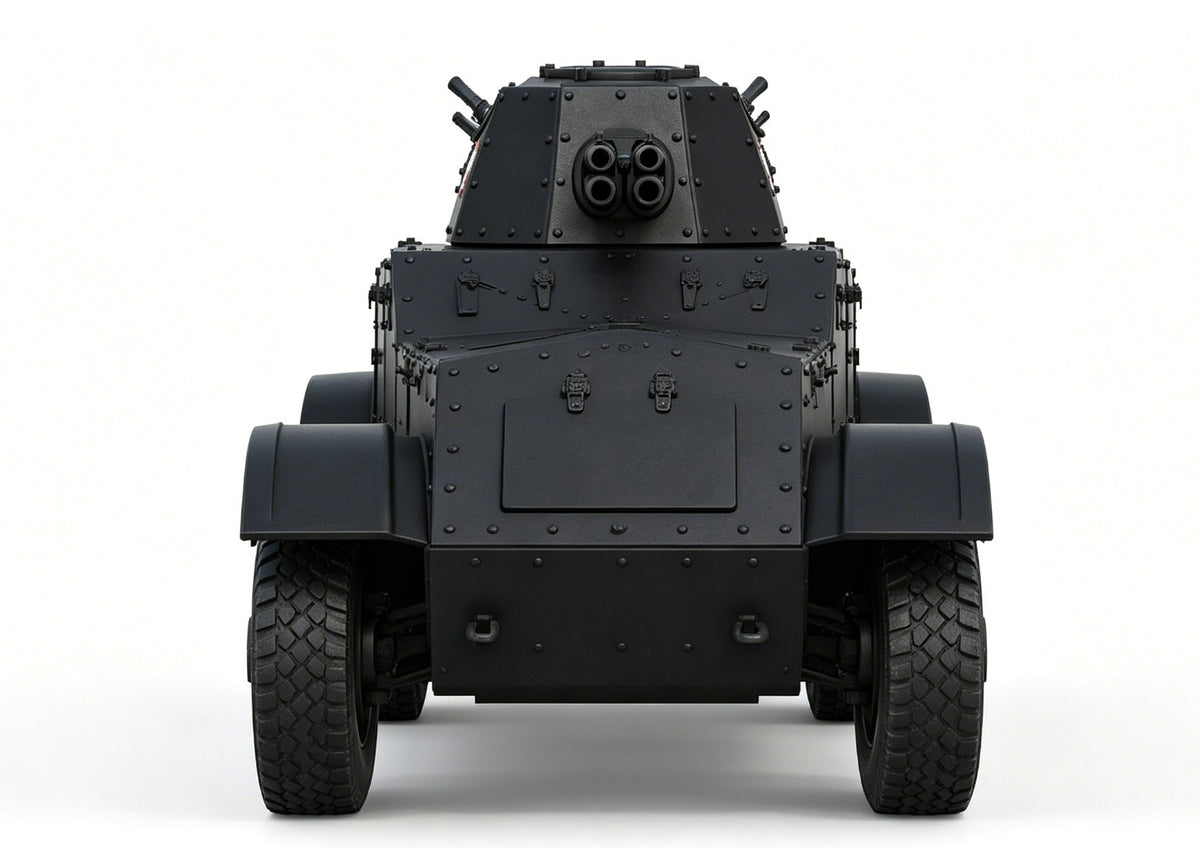 SSMODEL 1/72 1/144 Multi Scale Wz.29 Ursus polish armored Tank MODEL kit TSS0148 — detail view 17