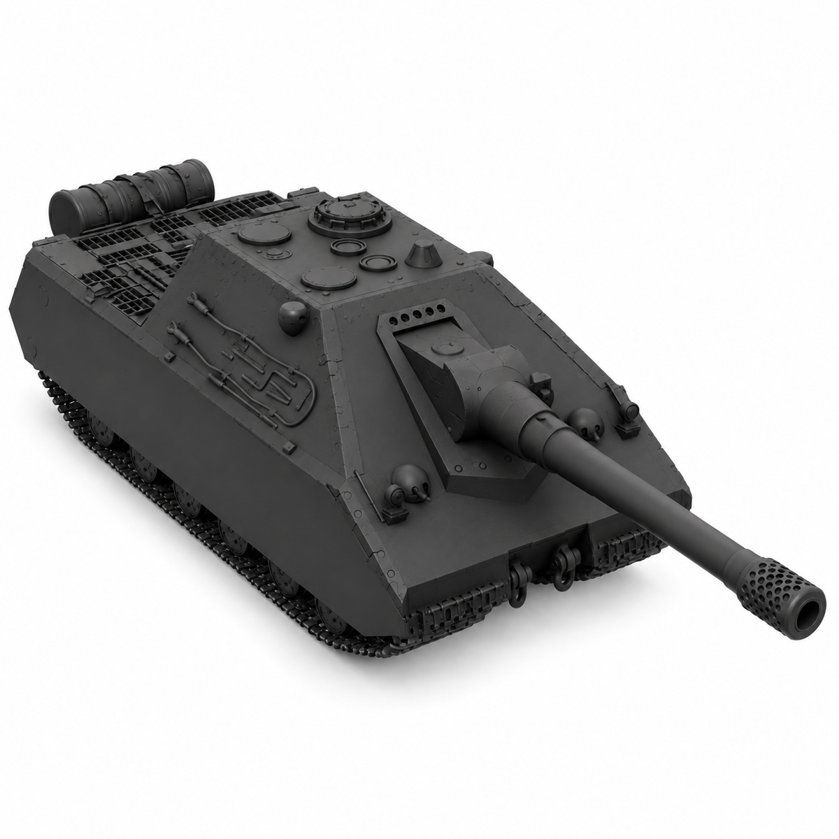 SSMODEL 1/72 1/144 Jagdpanzer VIII German AT-gun tank missile MODEL KIT TSS0449 — detail view 3