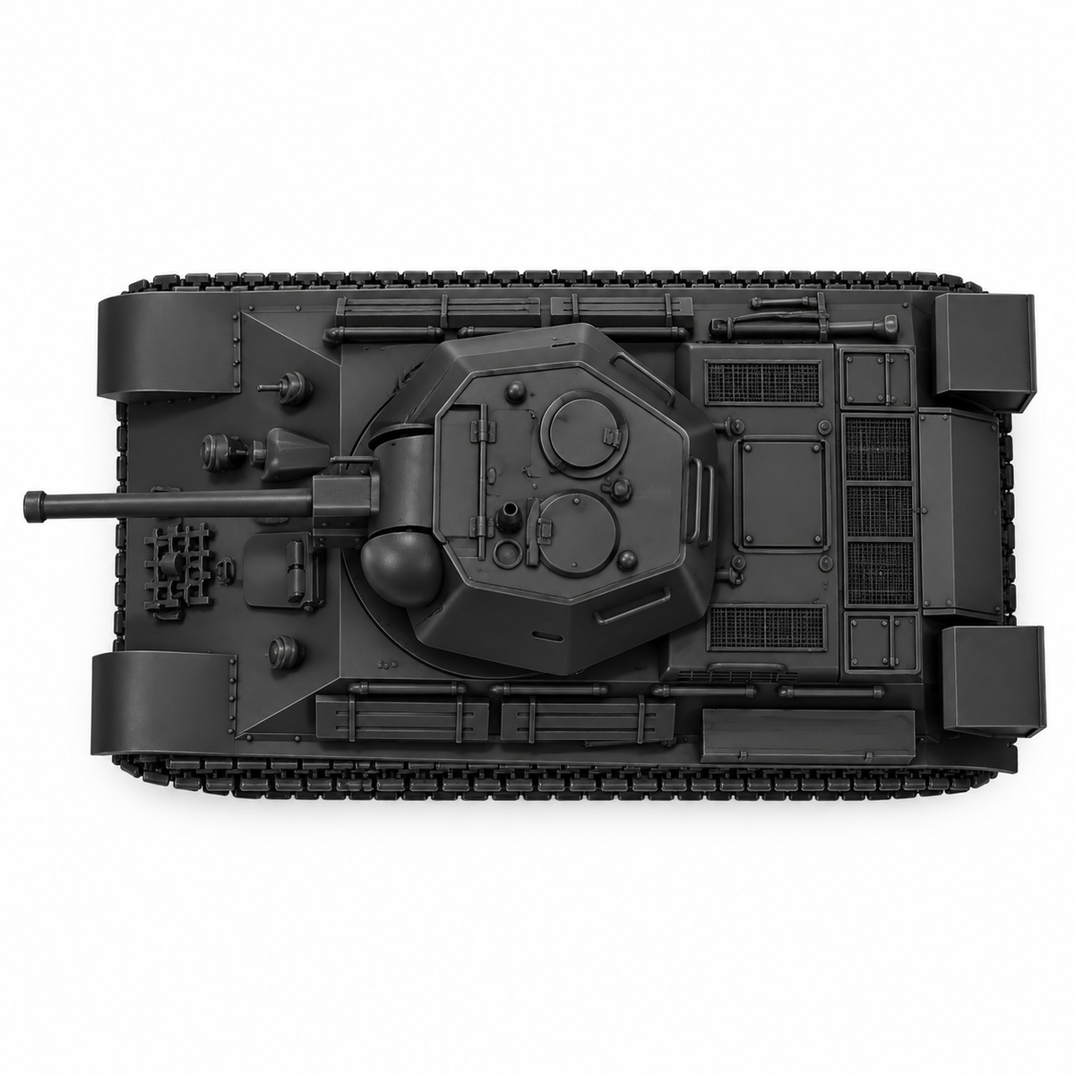 SSMODEL 1/72 1/144 Multi Scale T-34/76 1943 USSR Tank Resin MODEL KIT TSS0972 — detail view 5