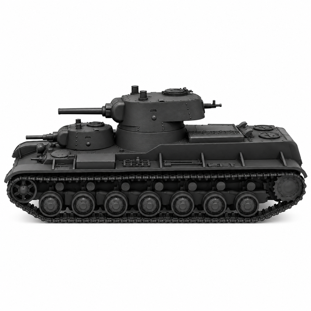 SSMODEL 1/72 1/144 Multi Scale SMK Tank Resin MODEL kit TSS0040