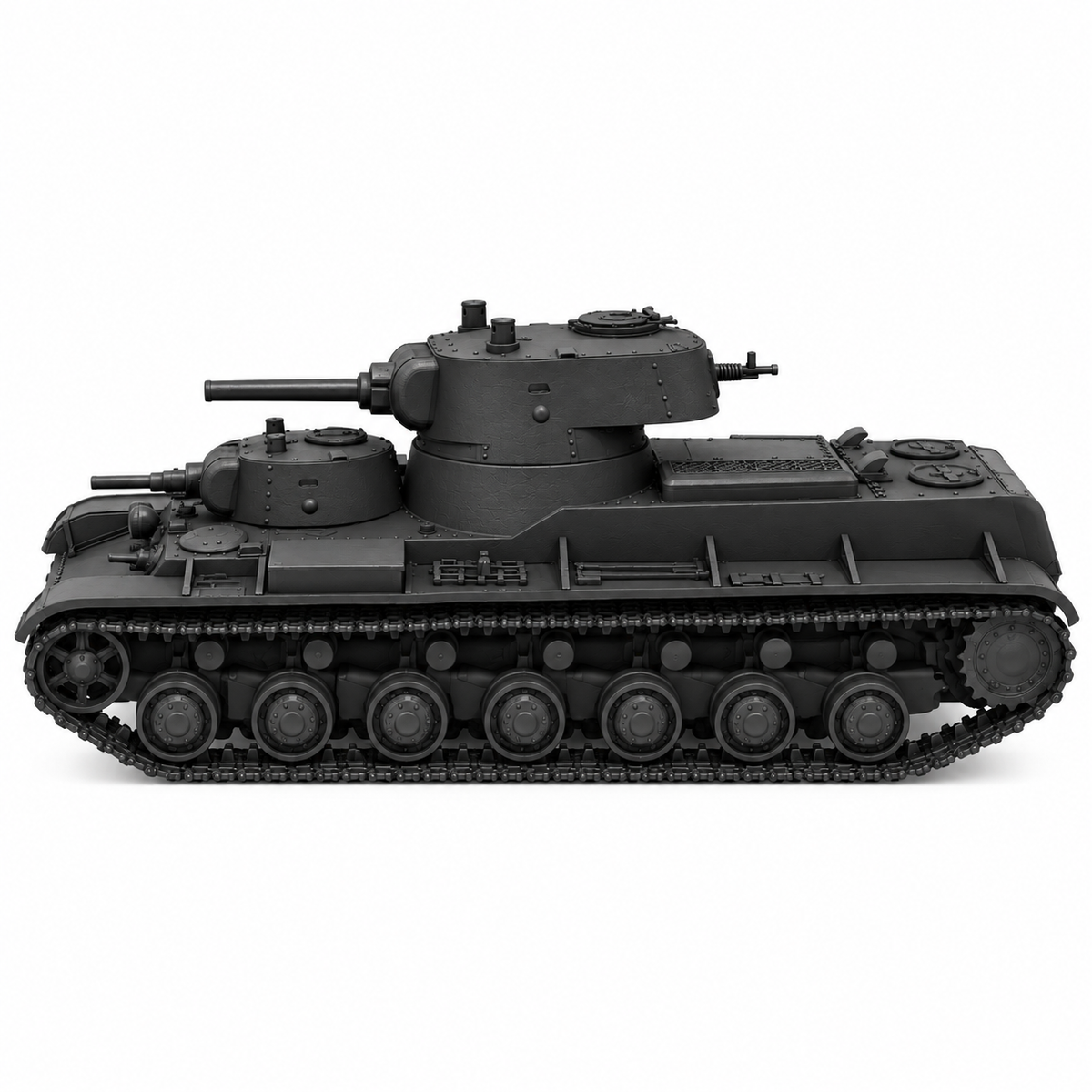 SSMODEL 1/72 1/144 Multi Scale SMK Tank Resin MODEL kit TSS0040 — detail view 3