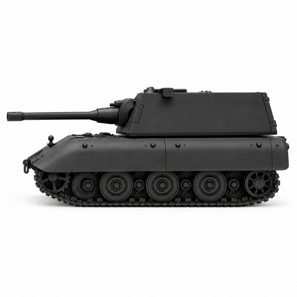 SSMODEL 1/72 1/144 Multi Scale Panzer E-100 Tank MODEL kit TSS1322