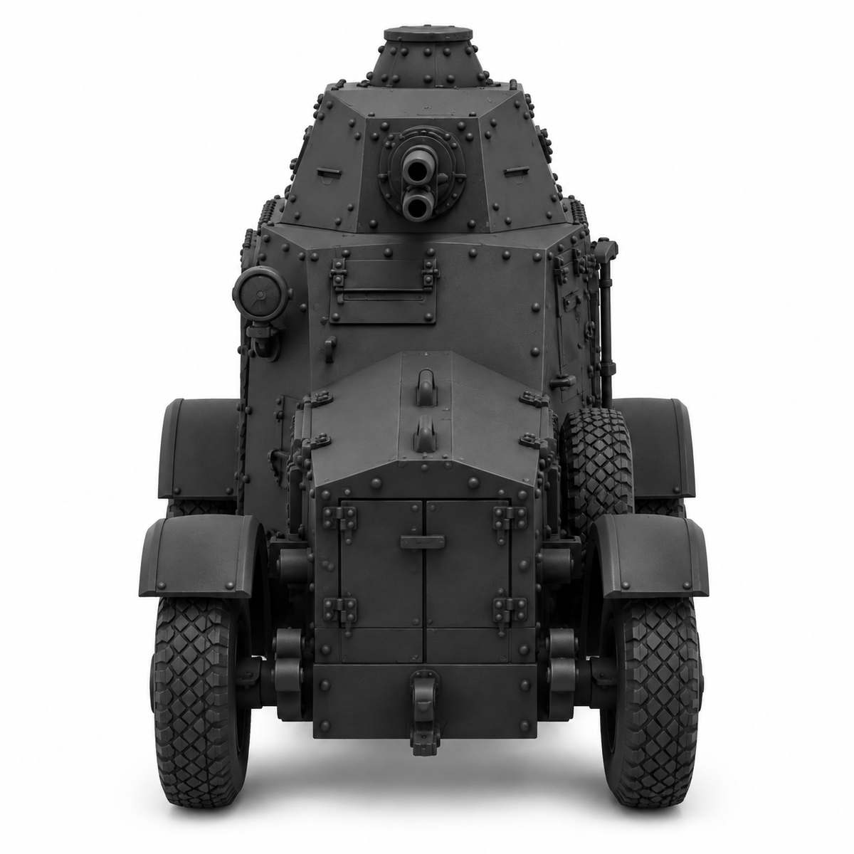SSMODEL 1/72 1/144 Multi Scale Wz.34 Tank Resin Model Kit TSS0534 — detail view 2
