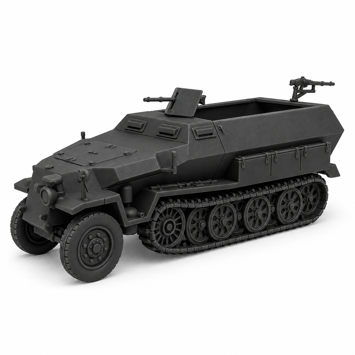 SSMODEL 1/72 1/144 Multi Scale Half-track Sd.Kfz.251/1 Ausf.A MODEL KIT TSS0937 — detail view 11