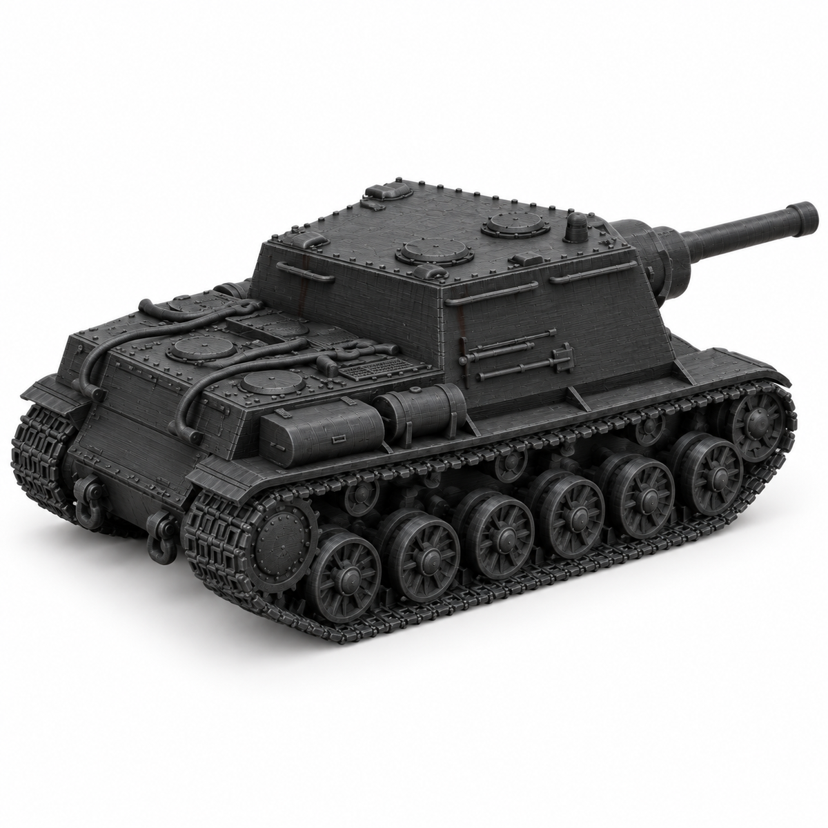SSMODEL 1/72 1/144 Multi Scale ZIK20 Soviet experimental heavytank MODEL TSS0104 — detail view 5
