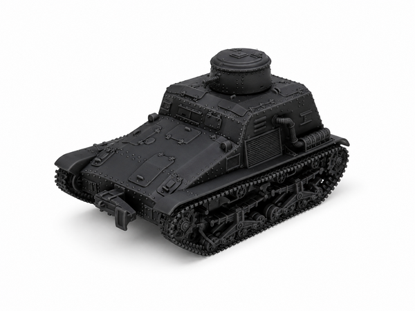 SSMODEL 1/72 1/144 Type 95 So-Ki Armored Railroad Tankette Resin MODEL TSS1398
