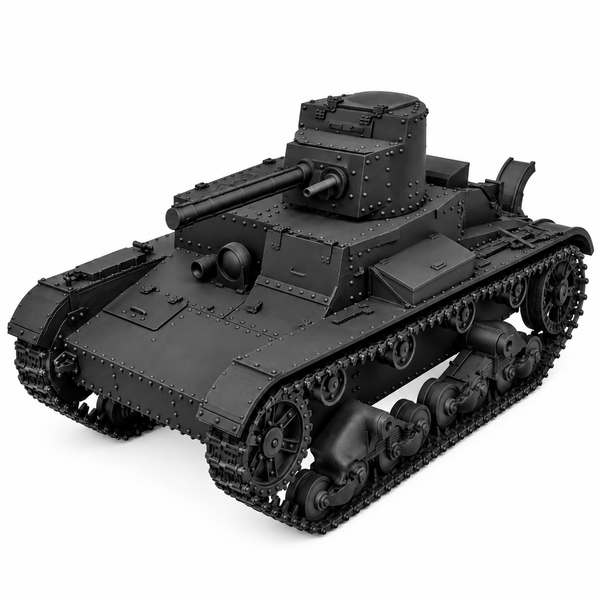 SSMODEL 1/72 1/144 Multi Scale KhT-26 OT-26 tank Resin Model Kit TSS0086