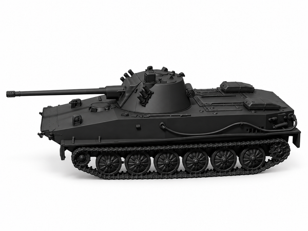 SSMODEL 1/72 1/144 PT-76-57 Russian experimental amphibious tank Model TSS0283