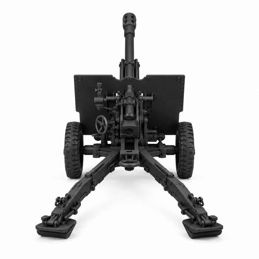 SSMODEL 1/72 1/144 Multi Scale QF 25 Pdr Field Gun FA UK Resin MODEL KIT TSS1517