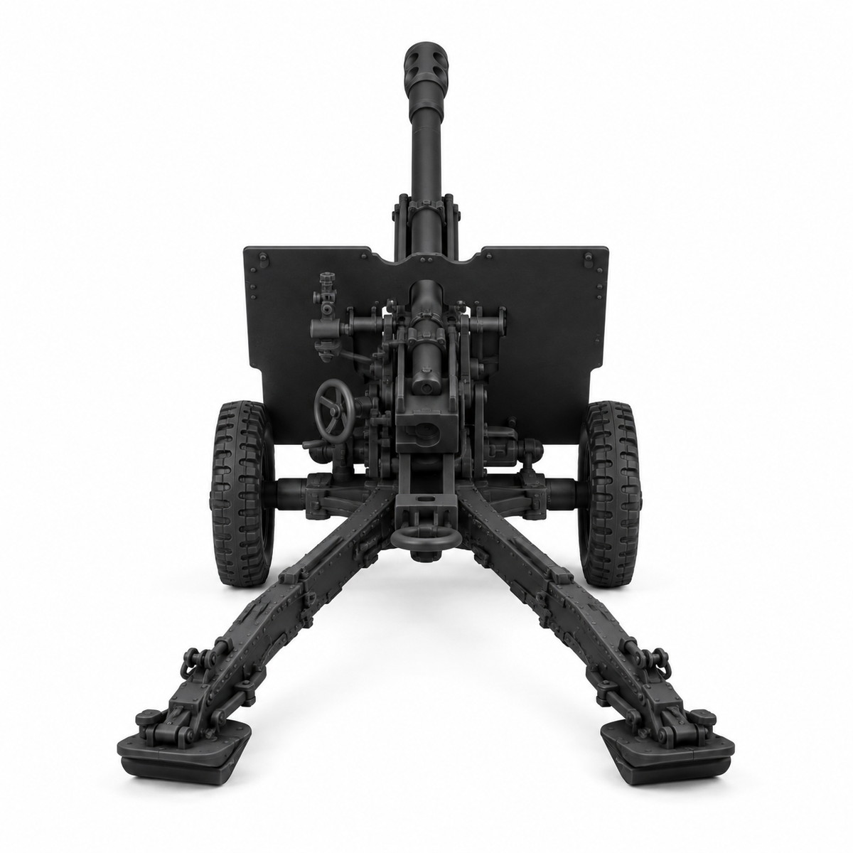 SSMODEL 1/72 1/144 Multi Scale QF 25 Pdr Field Gun FA UK Resin MODEL KIT TSS1517 — detail view 3