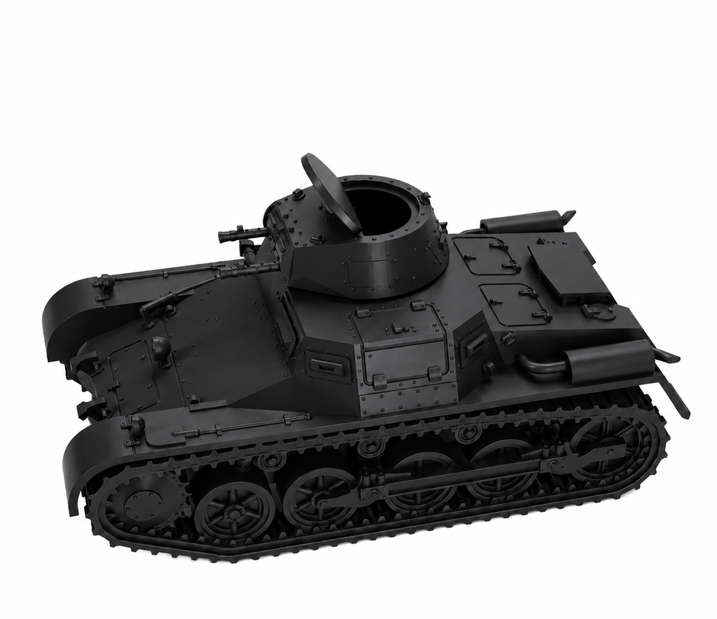 SSMODEL 1/72 1/144 Multi Scale Panzer I Ausf.A Sd.Kfz.101 Tank MODEL kit TSS1159