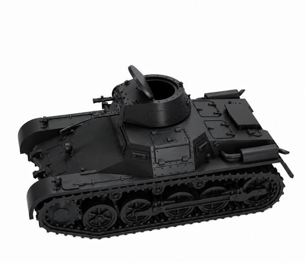 SSMODEL 1/72 1/144 Multi Scale Panzer I Ausf.A Sd.Kfz.101 Tank MODEL kit TSS1159