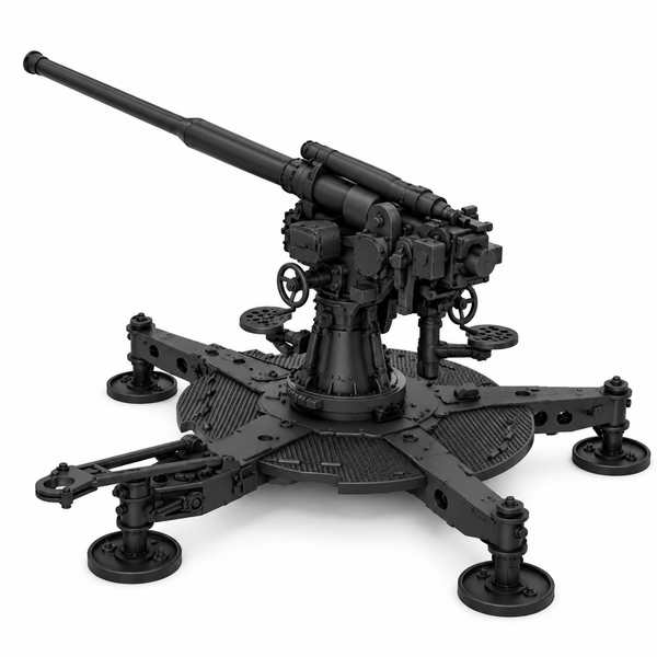 SSMODEL 1/72 1/144 Multi Scale Cannone da 90/53 Italy Resin MODEL KIT TSS1476