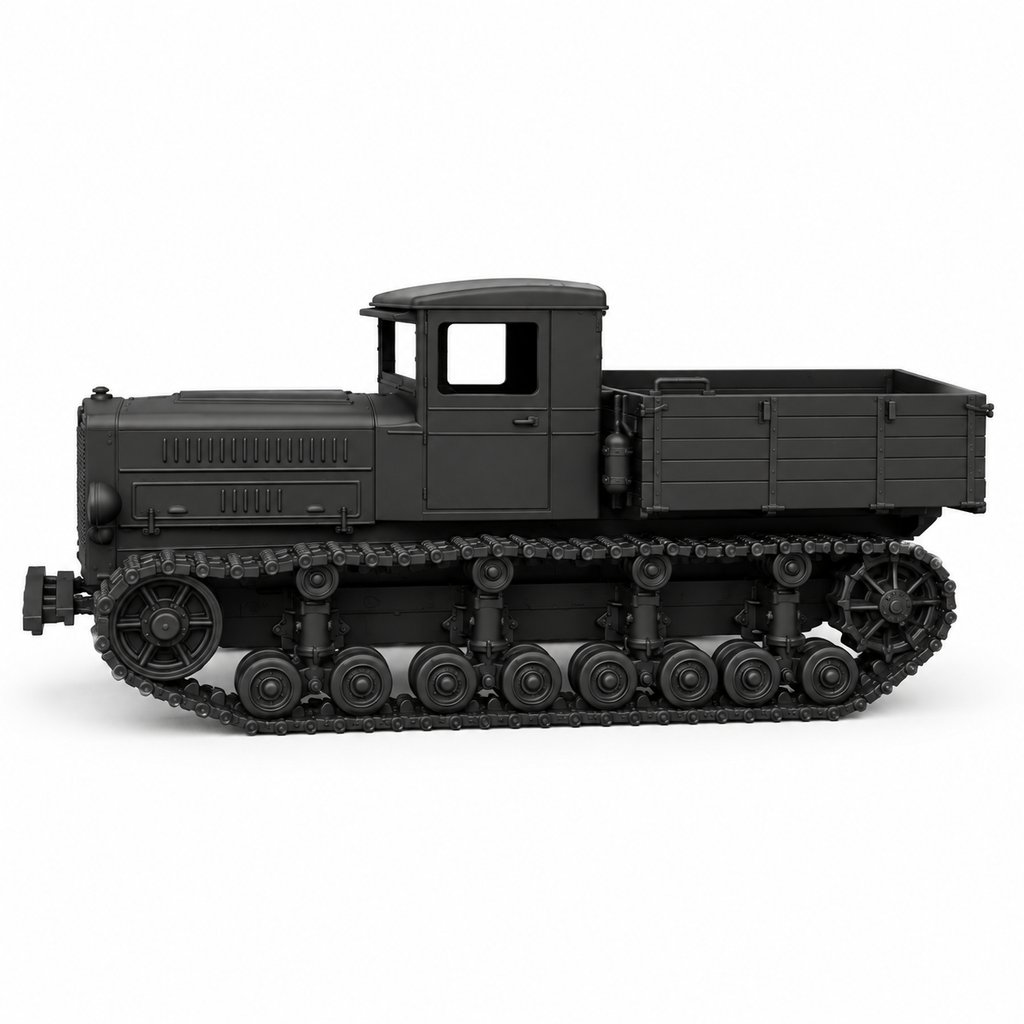 SSMODEL 1/72 1/144 Multi Scale Artillery Tractor USSR Resin MODEL KIT TSS1501