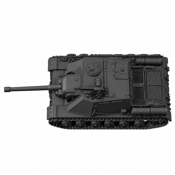 SSMODEL 1/72 1/144 Multi Scale ISU-122 Tank Resin MODEL kit TSS0033