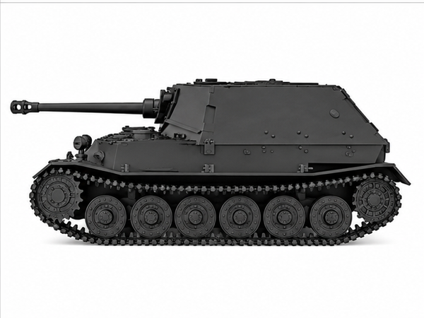 SSMODEL 1/72 1/144 Panzerjager Tiger P 8.8cm PaK 43/2 Tank MODEL kit TSS1337