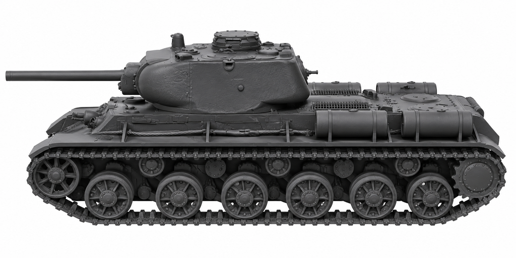 SSMODEL 1/72 1/144 Multi Scale KV-1s Soviet heavy tank resin MODEL kit TSS0116