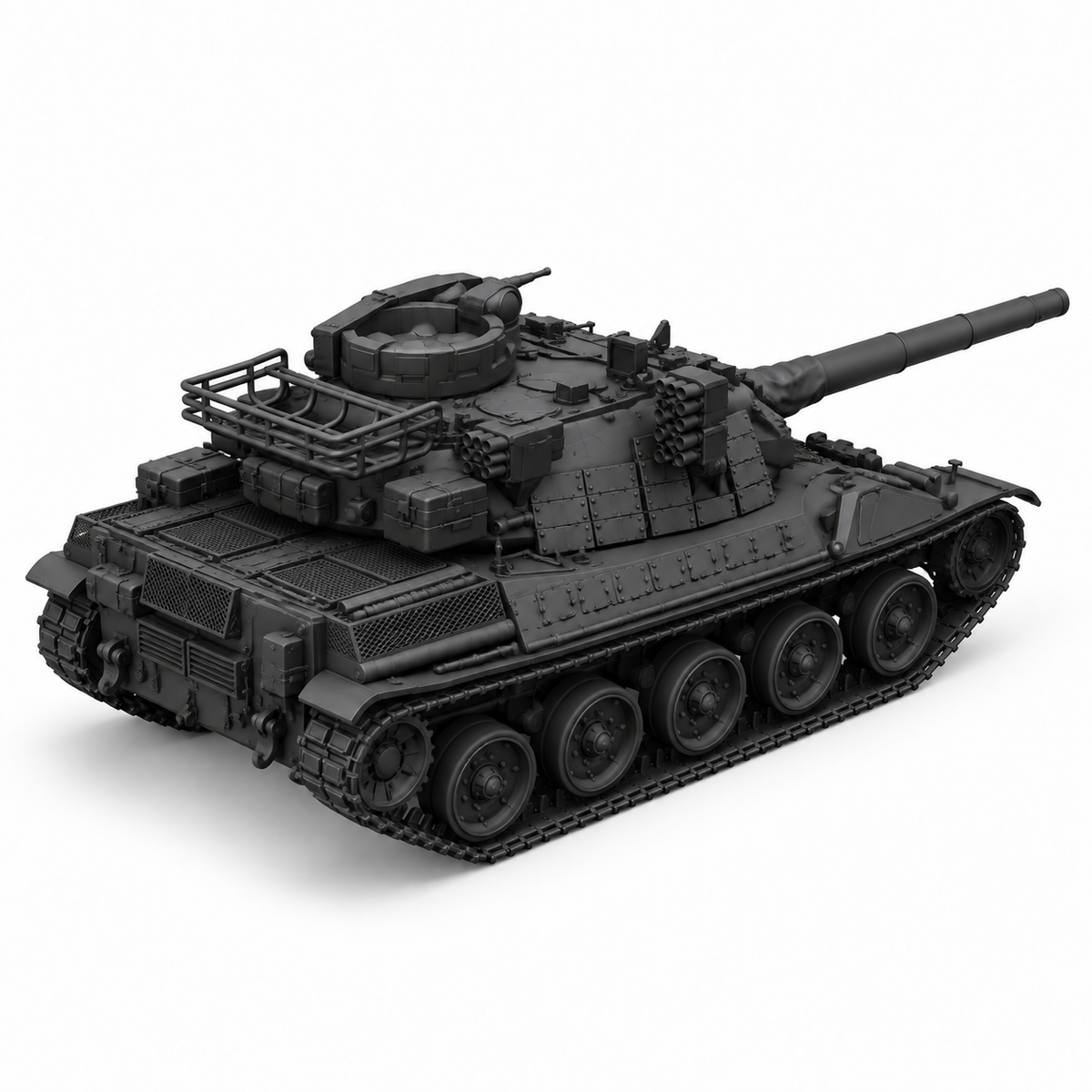 SSMODEL 1/72 1/144 Multi Scale AMX-30B2 Brenus French MBT Tank MODEL kit TSS0364 — detail view 3