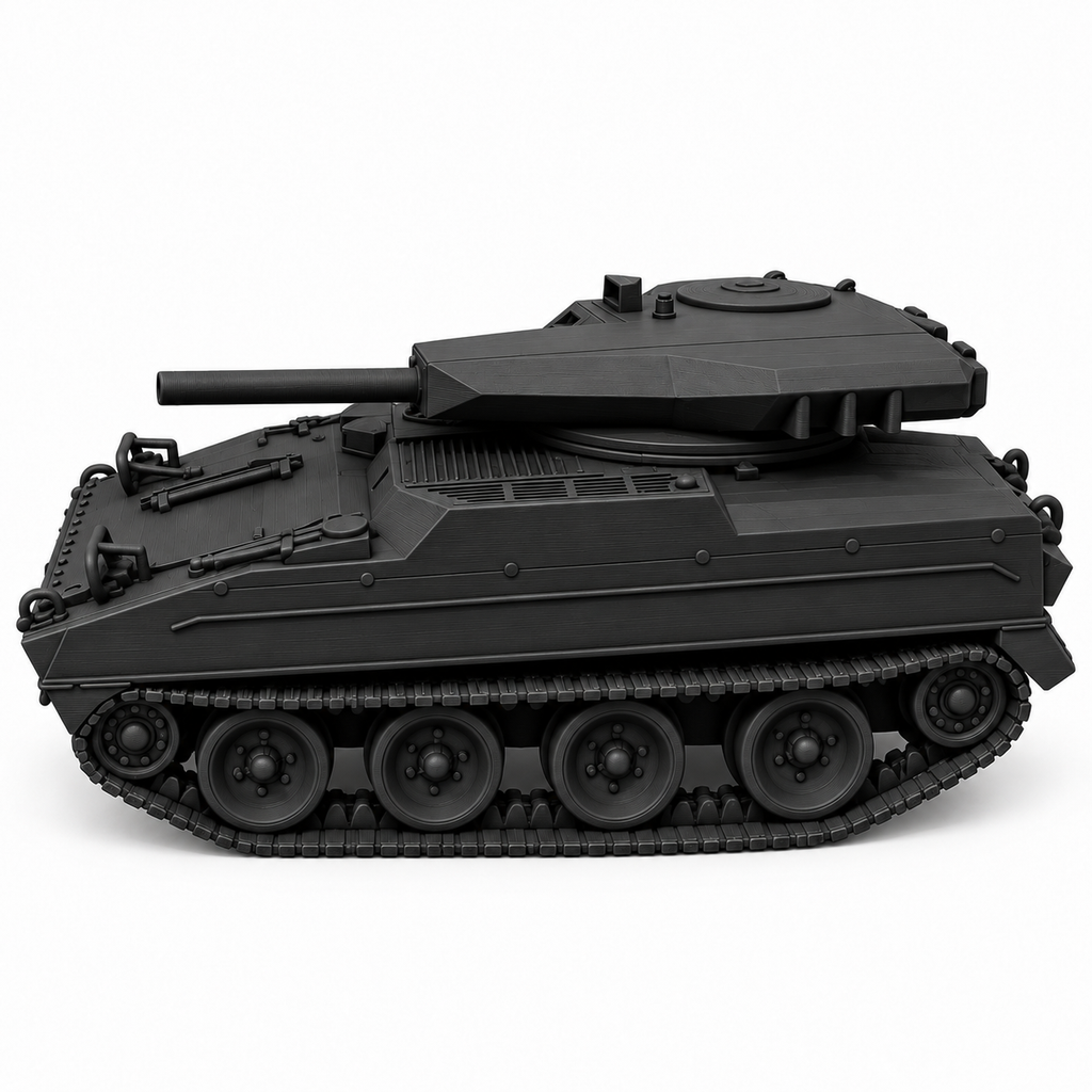 SSMODEL1/72 1/144 T114 BAT US Cold War Experimental Tank Resin MODEL KIT TSS0227