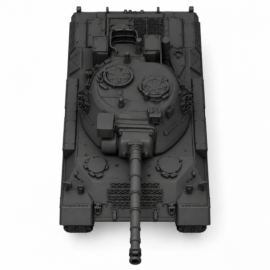 SSMODEL 1/72 1/144 Multi Scale Leopard 1A5 BE Belgian coldwar MBT Model TSS0539