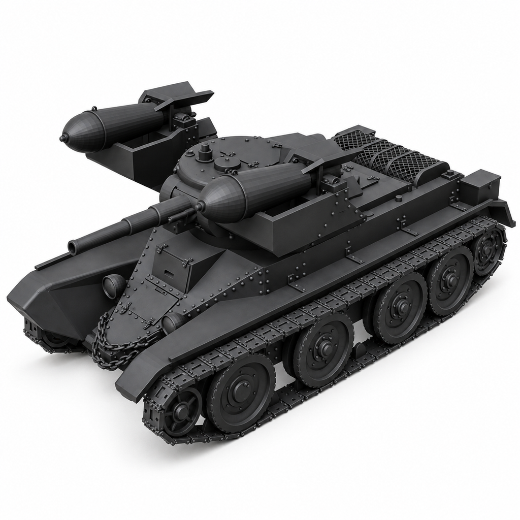 SSMODEL1/72 1/144 Multi Scale RBT-5 Tank Resin Model Kit TSS0573