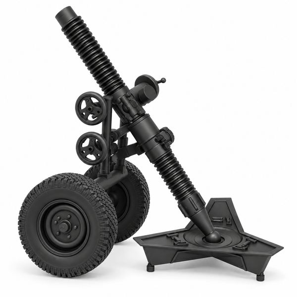 SSMODEL 1/72 1/144 Multi Scale MO-120 RT 120mm mortar Resin Model Kit TSS0430