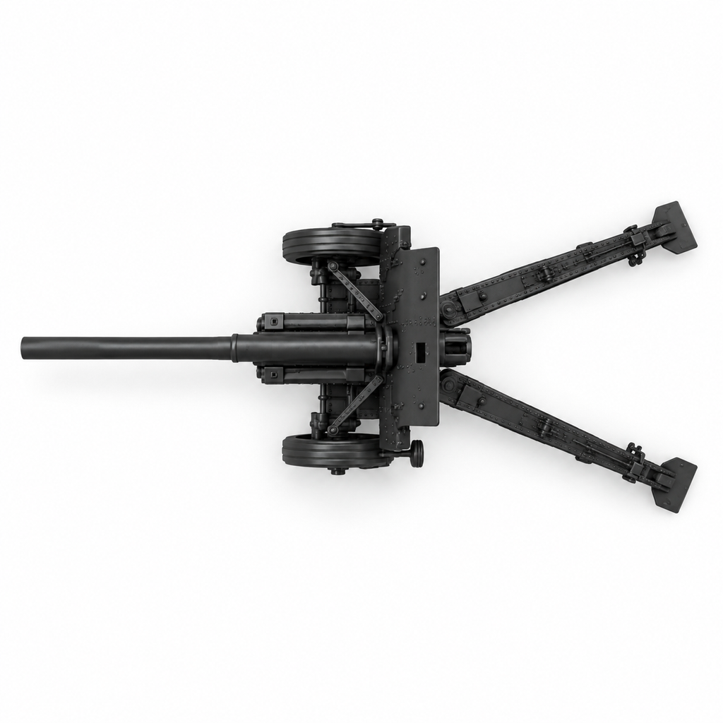 SSMODEL 1/72 1/144 Heavy field gun 15cm Kanone 16 Resin MODEL KIT TSS1493