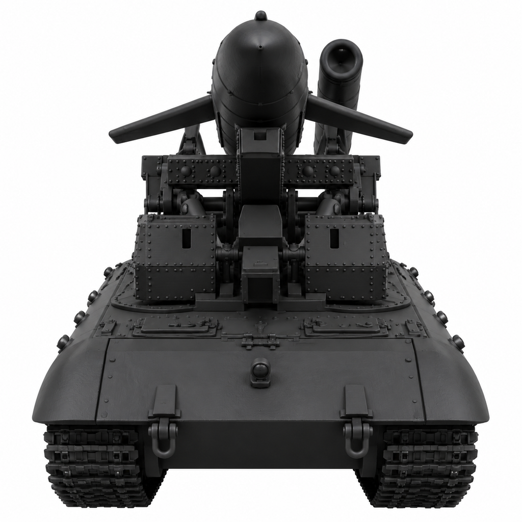 SSMODEL 1/72 1/144 Multi Scale V-1 auf E-100 german tank Resin MODEL KIT TSS0509