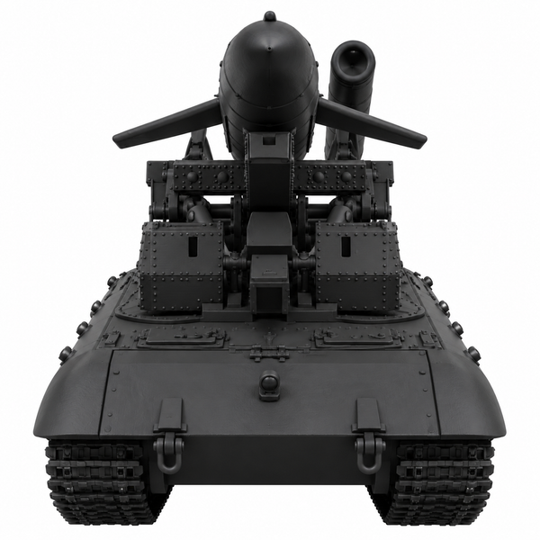 SSMODEL 1/72 1/144 Multi Scale V-1 auf E-100 german tank Resin MODEL KIT TSS0509