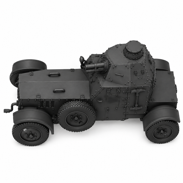 SSMODEL 1/72 1/144 Multi Scale Wz.34 Tank Resin Model Kit TSS0534