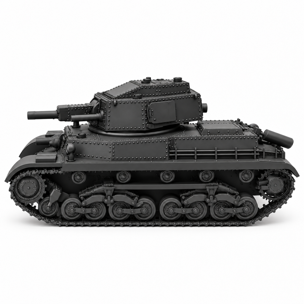 SSMODEL 1/72 1/144 Multi Scale 41M Turan II tank Resin Model Kit TSS0194