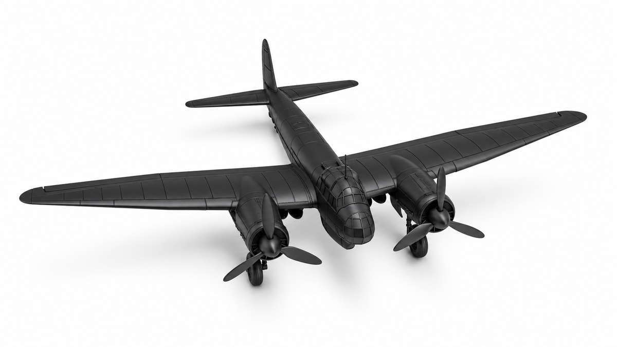 SSMODEL 1/72 Multi Scale Junkers Ju 87 B2 Stuka Germany WW2 MODEL kit RSS0005 — scale model kit