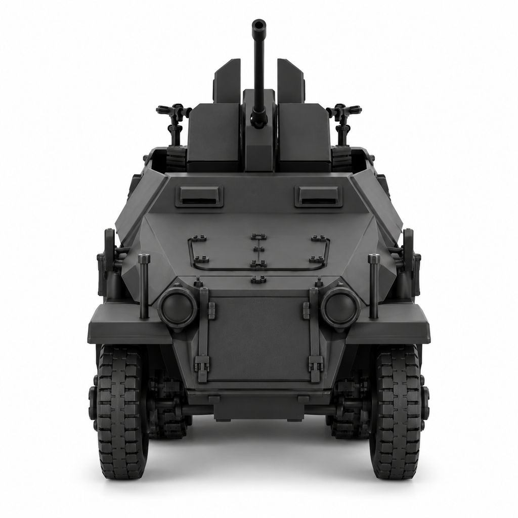 SSMODEL 1/72 1/144 Sd.Kfz.251/17 Ausf.C with 2cm Flak 38 Resin MODEL KIT TSS1526