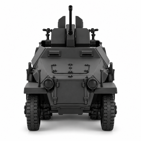 SSMODEL 1/72 1/144 Sd.Kfz.251/17 Ausf.C with 2cm Flak 38 Resin MODEL KIT TSS1526