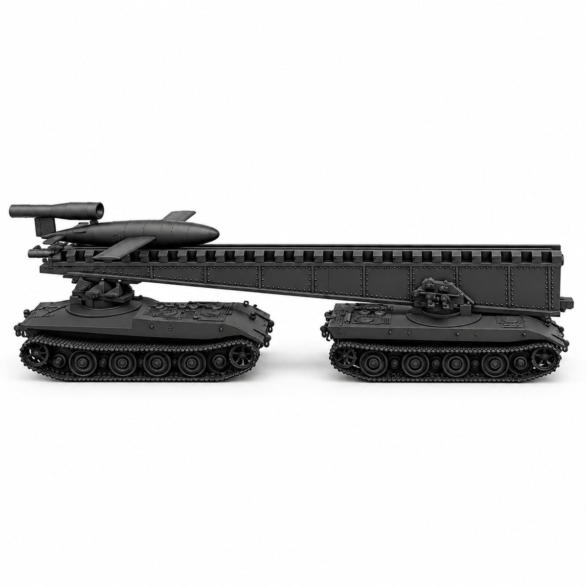 SSMODEL 1/72 1/144 Multi ScaleV-1 auf E-100 Ausf.B German missile MODEL TSS0332 — detail view 5