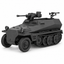 SSMODEL 1/72 1/144 Sd.Kfz.250/11 Schwerer Panzerbuchse41 Resin MODEL KIT TSS0934