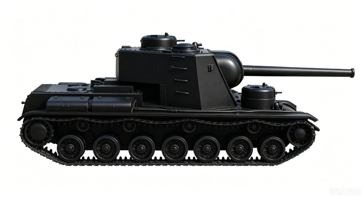 SSMODEL 1/72 1/144 KV-5 Soviet experimental superheavy tank MODEL kit TSS0144 — detail view 2