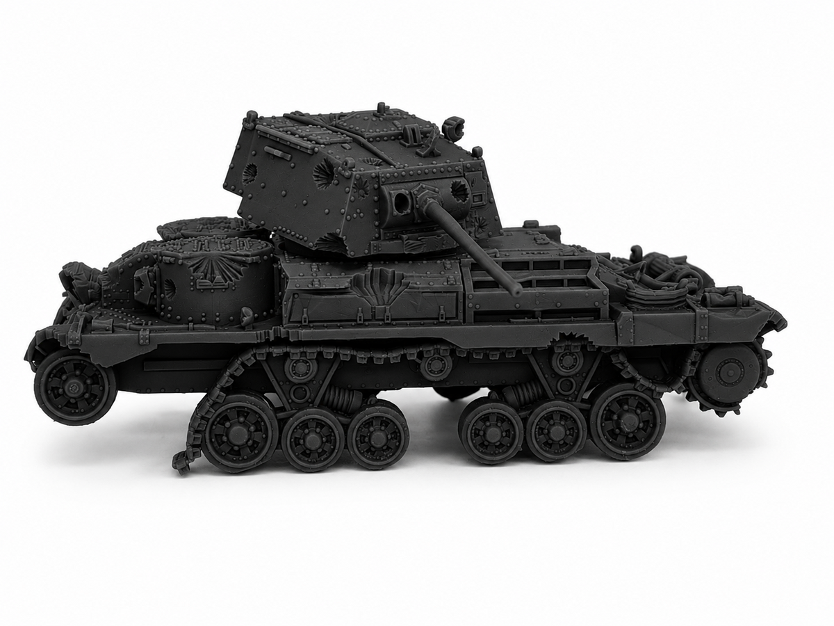 SSMODEL 1/72 1/144 Multi Scale Destroyed Cruiser tank A9 UK Tank MODEL TSS1182 — detail view 2