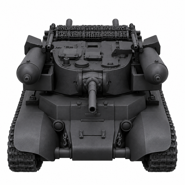SSMODEL 1/72 1/144 Multi Scale RBT-7 Soviet fictional tank resin model TSS0524