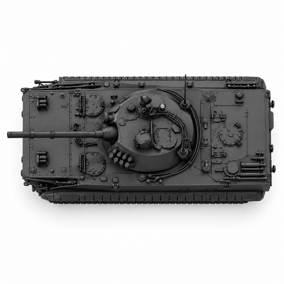 SSMODEL 1/72 1/144 Multi-Scale BMP-3 Soviet Modern Era IFV Resin Model TSS1567 — detail view 8