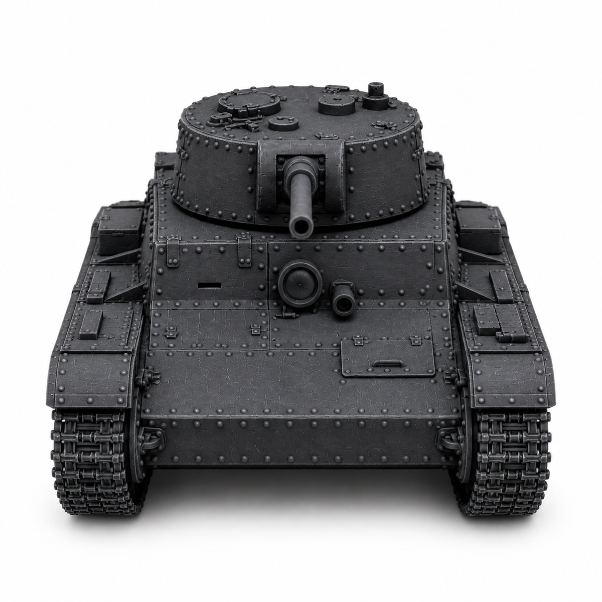 SSMODEL 1/72 1/144 Multi Scale T-26 mod.1933 soviet tank Resin Model Kit TSS0068 — detail view 2