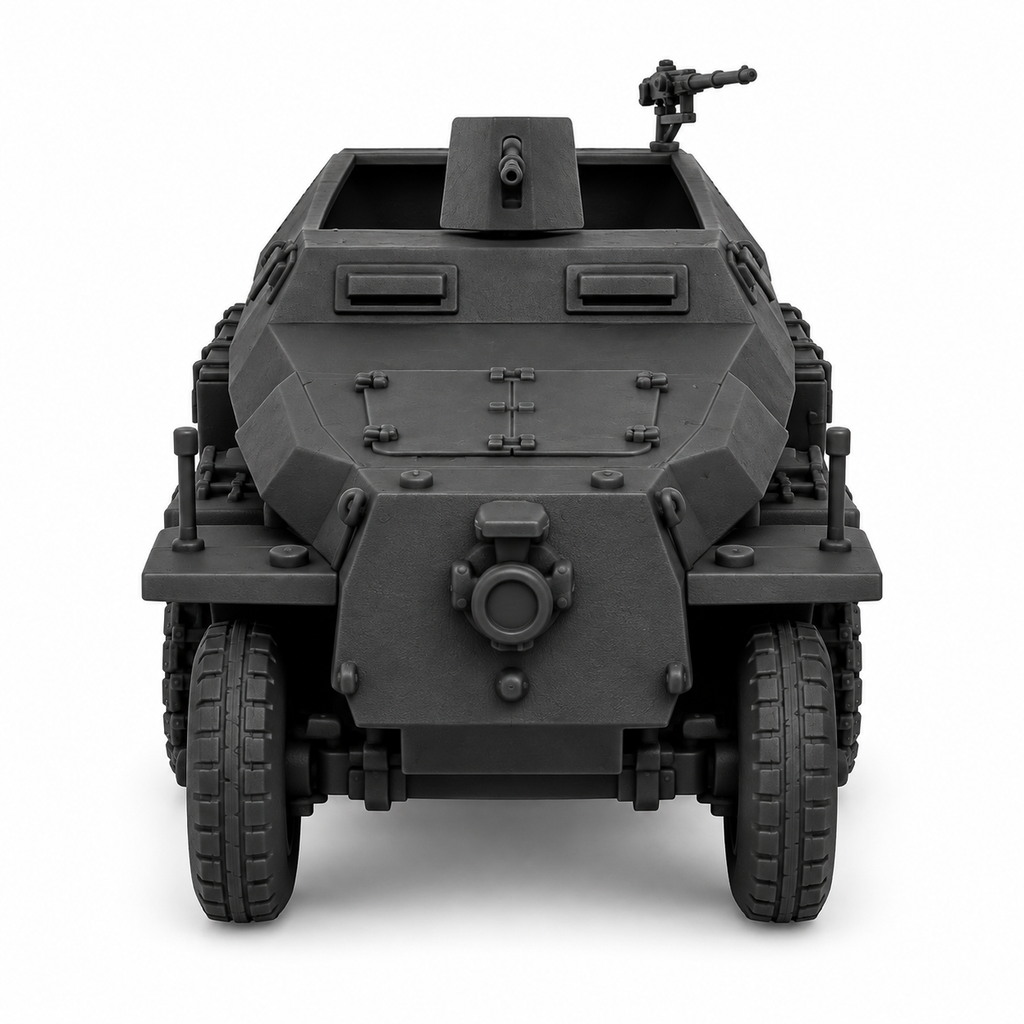 SSMODEL 1/72 1/144 Multi Scale Half-track Sd.Kfz.251/1 Ausf.A MODEL KIT TSS0937