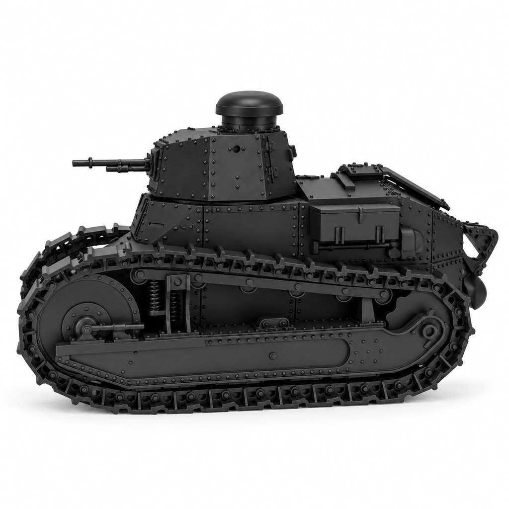 SSMODEL 1/72 1/144 Light Tank Renault FT-17 France Tank Resin Model Kit TSS0921