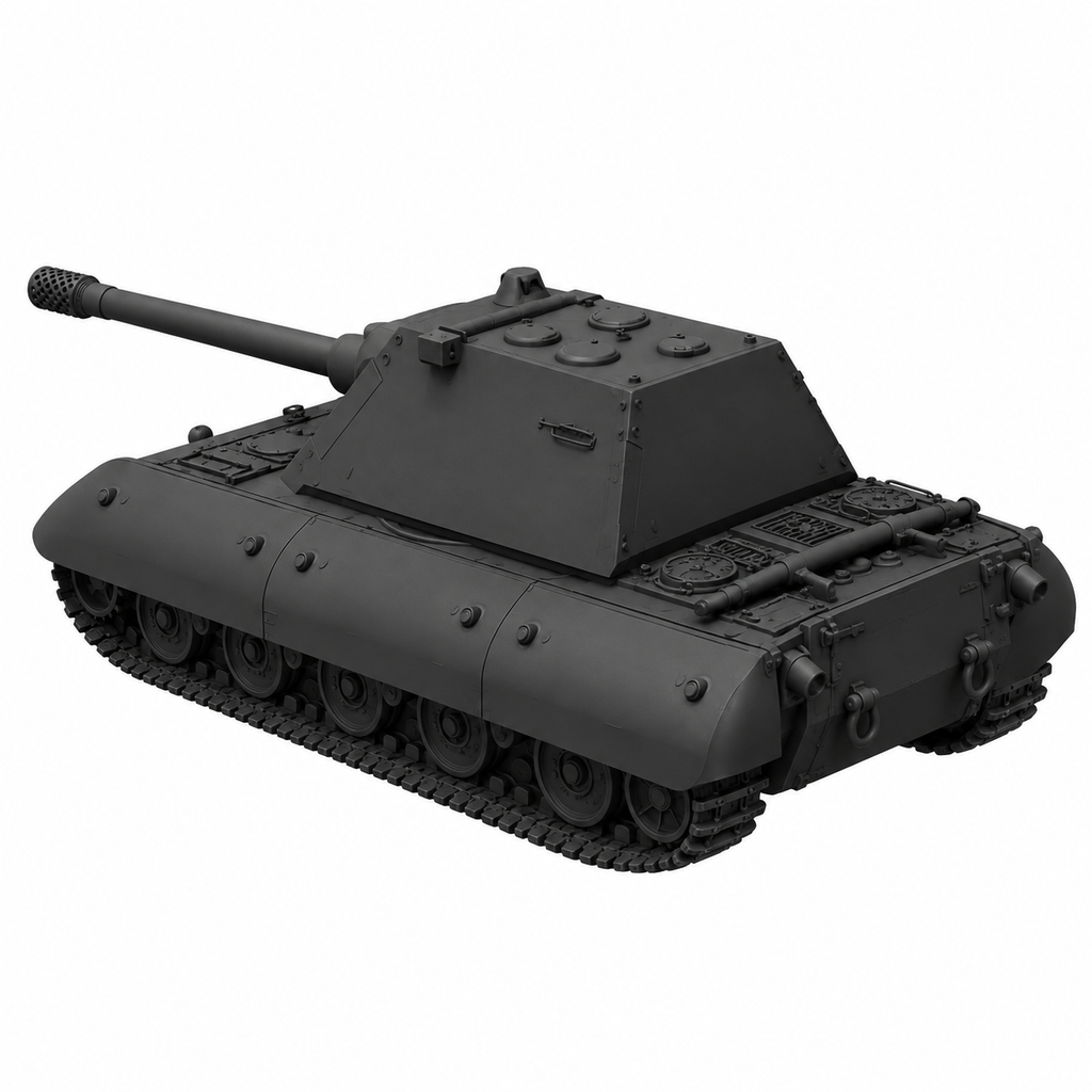 SSMODEL 1/72 1/144 Multi Scale E-100 German superheavy tank Resin Model TSS0177